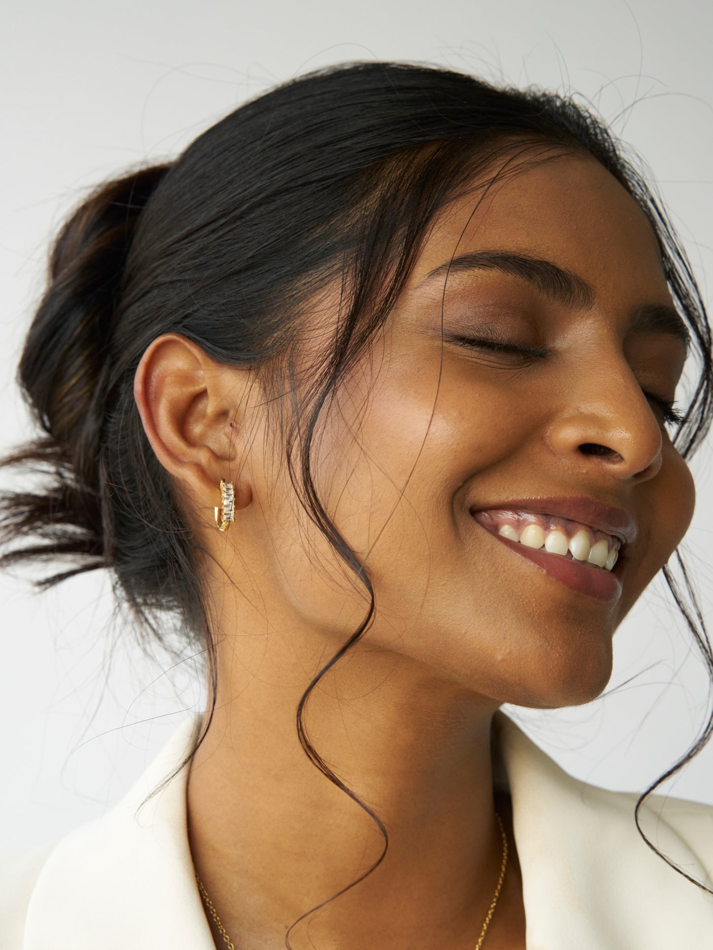 Elana Huggies - 18K Gold Plated