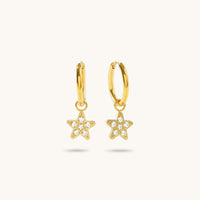Star Huggies - 18K Gold Plated