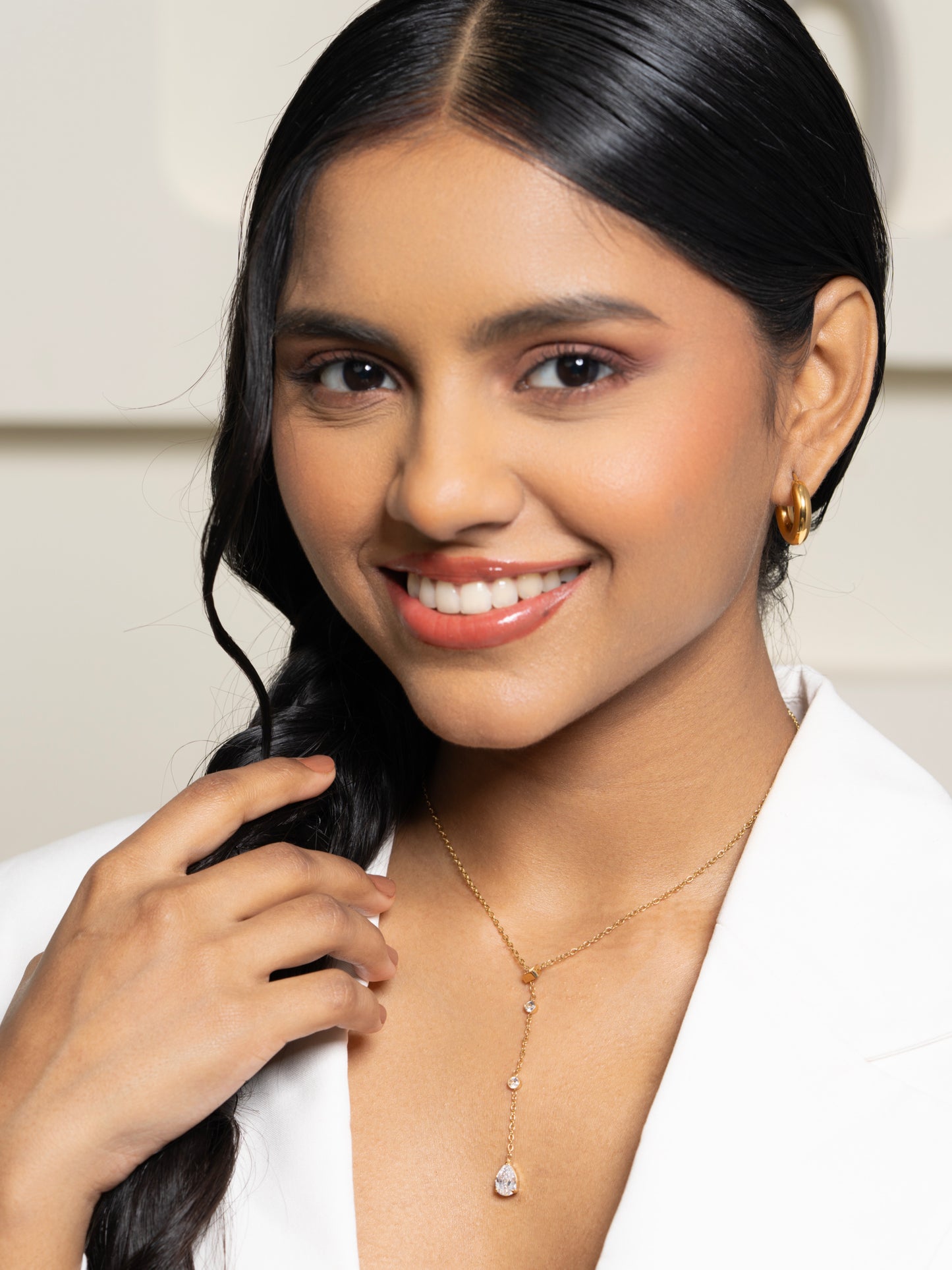 Suzie Necklace- 18K Gold Plated