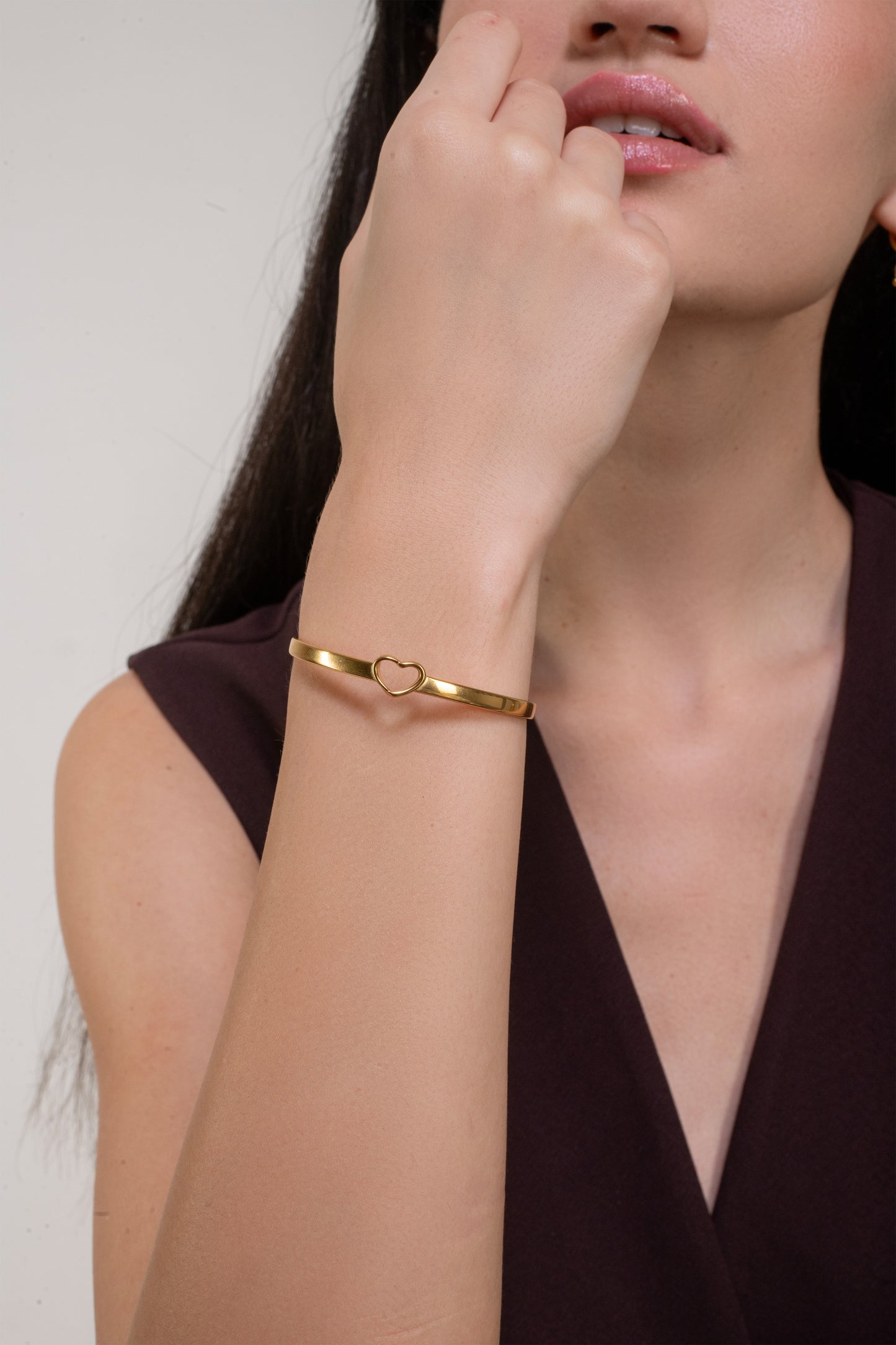 Love Cuff - 18K Gold Plated