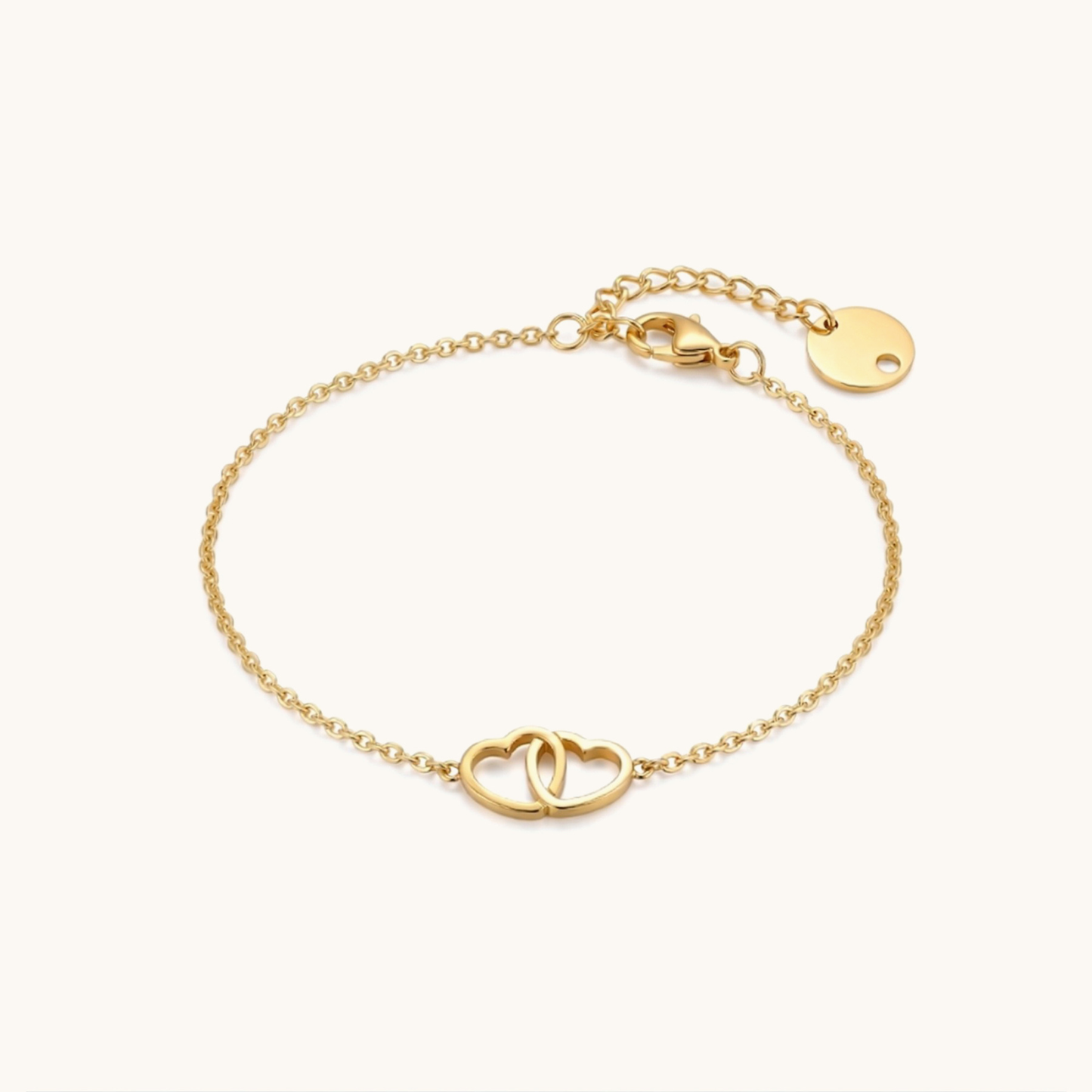 Infinite Love Bracelet - 18k Gold Plated