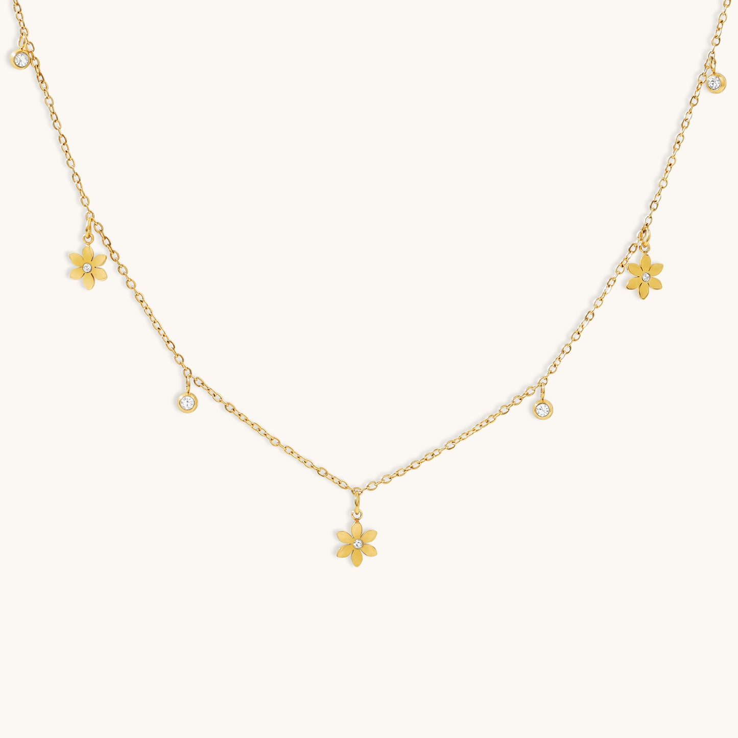 Fern Necklace  - 18K Gold Plated