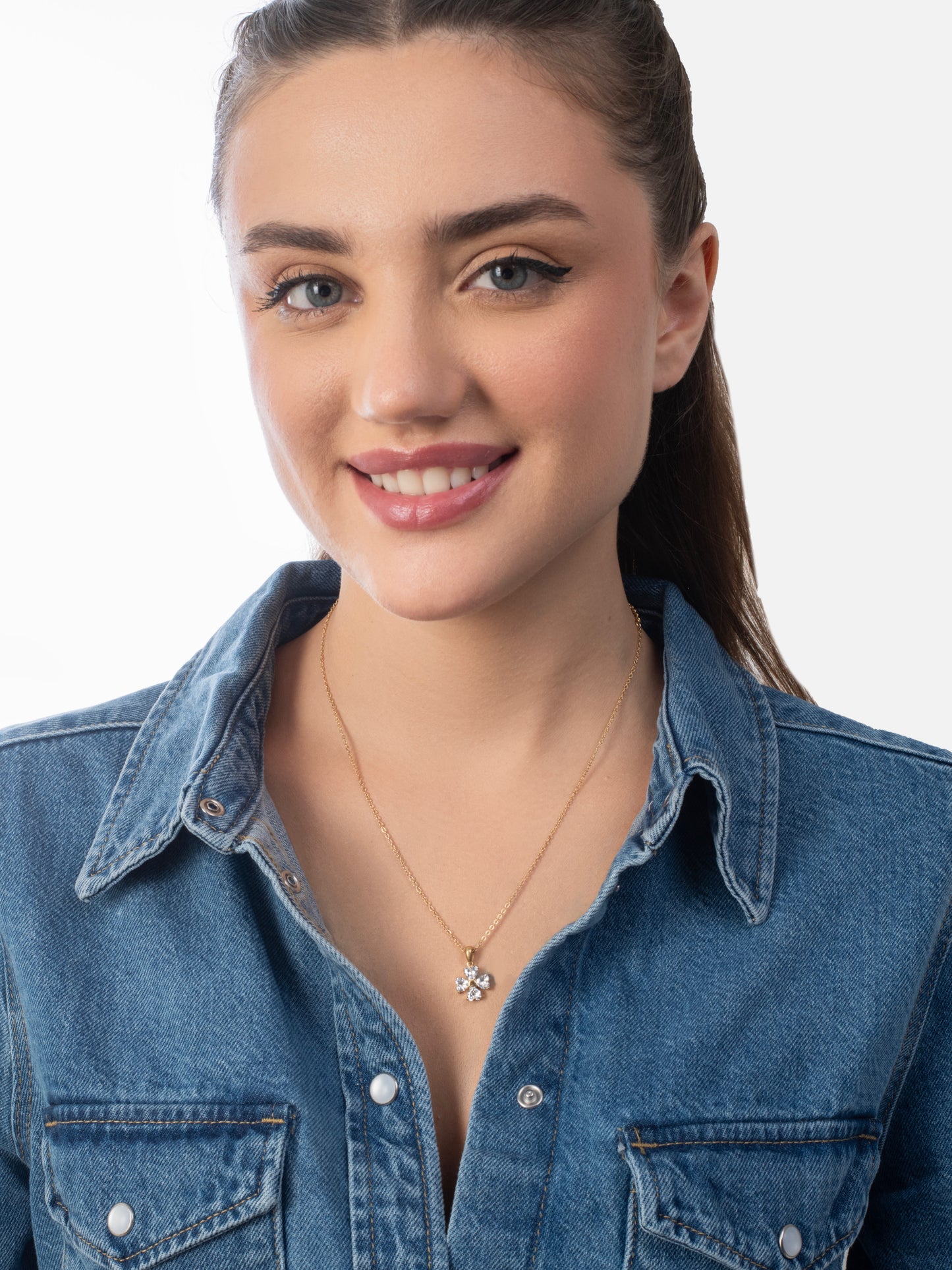 Phoebe Necklace - 18K Gold Plated