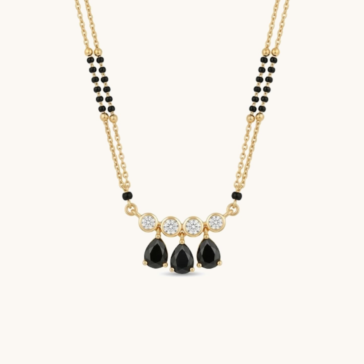 Sivya Mangalsutra - 18K Gold Plated