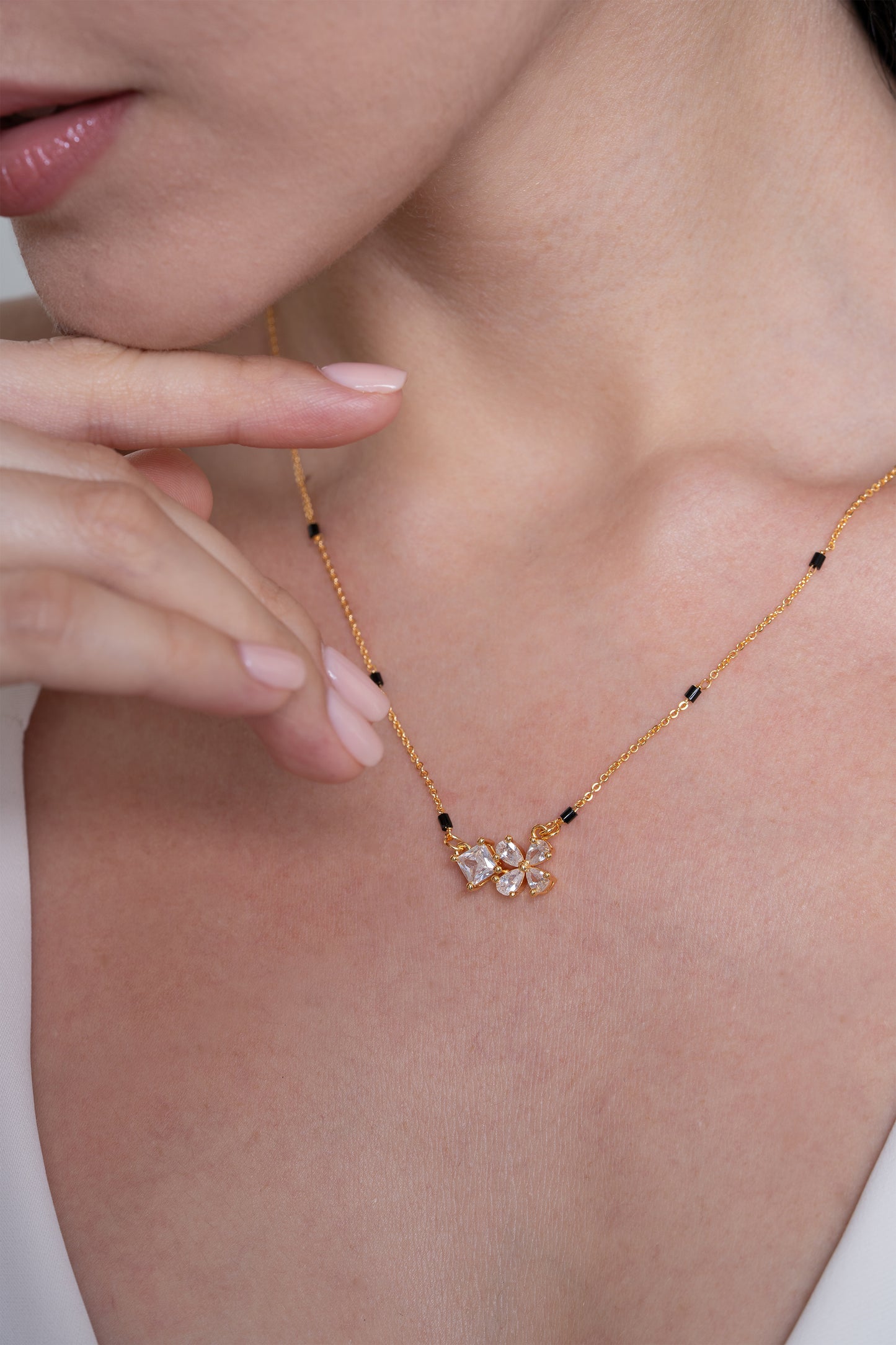 Noor Mangalsutra - 18K Gold Plated