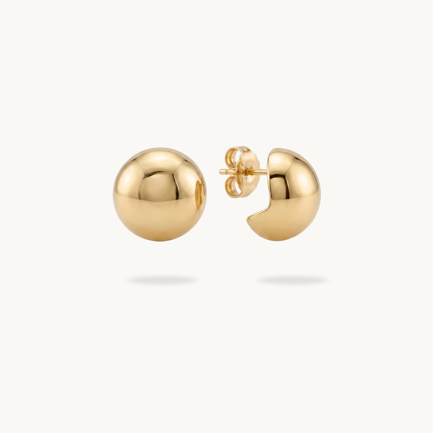 Karrie Hoops – 18K Gold Plated