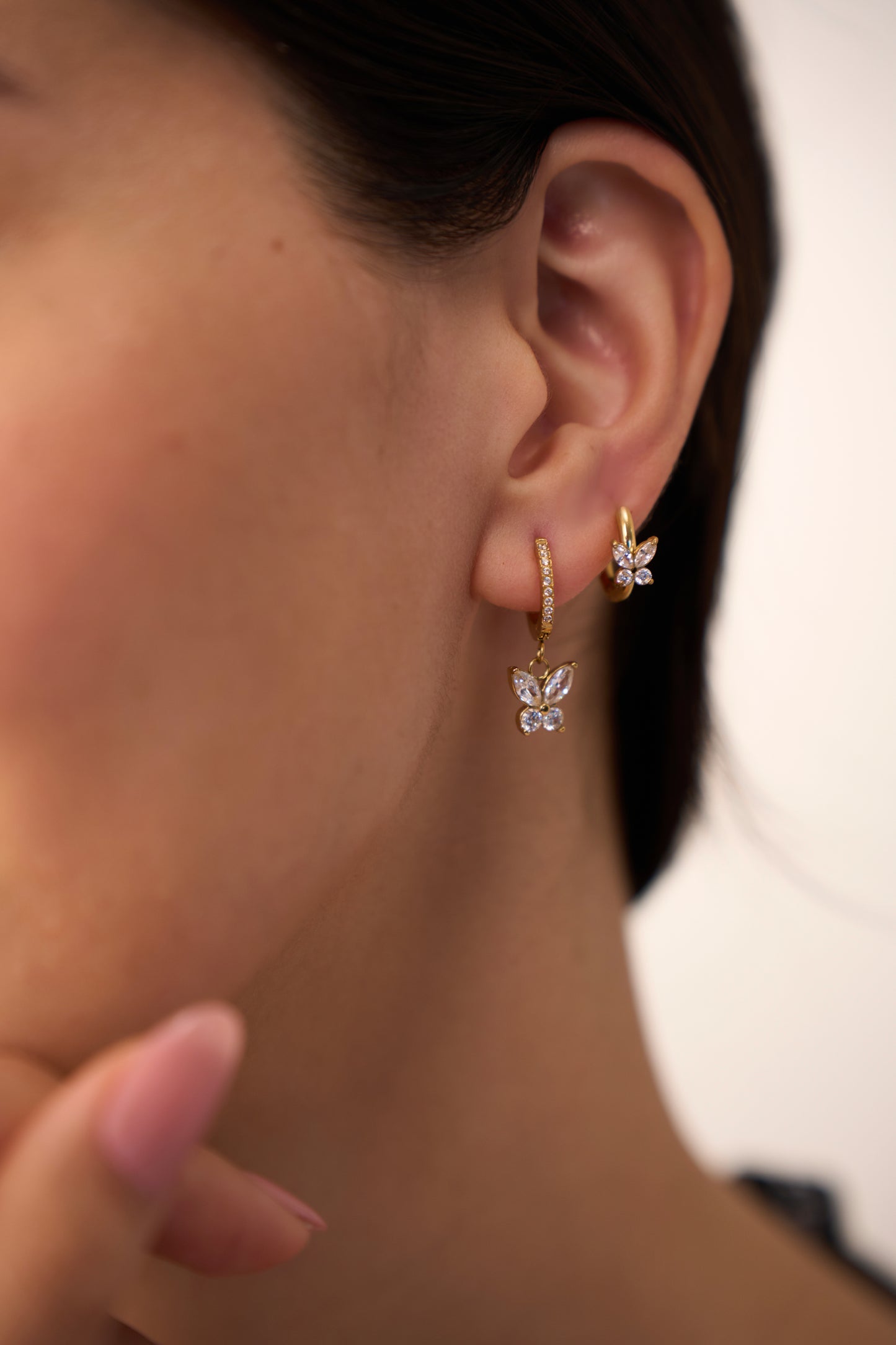 Evelyn Earrings - 18K Gold Plated