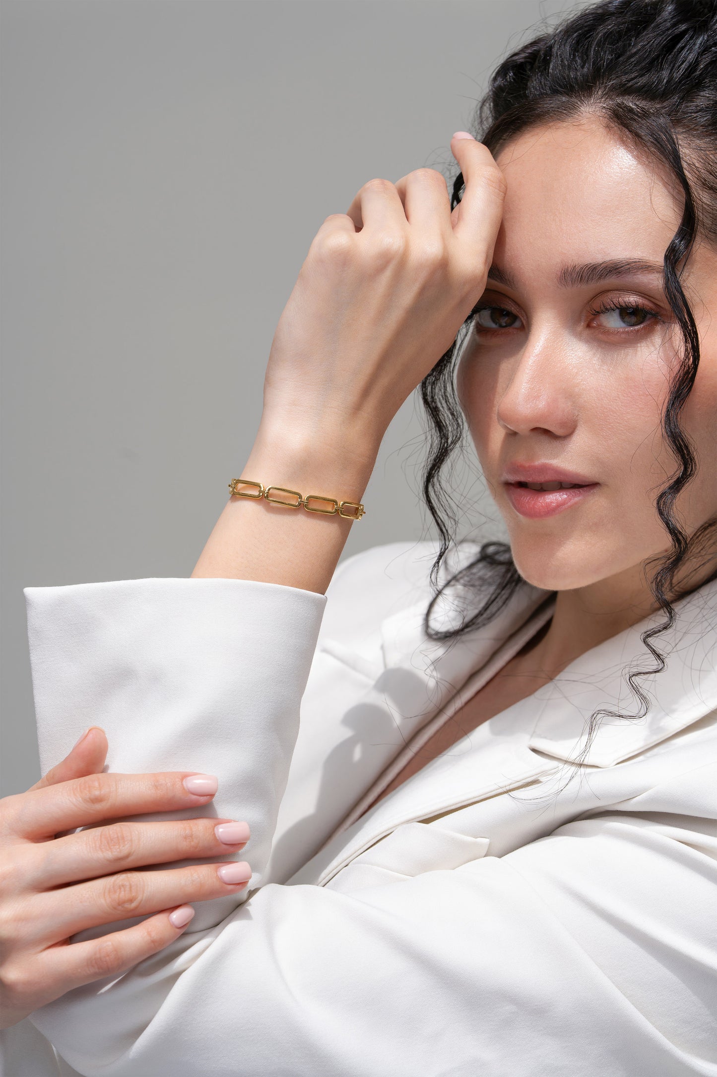 Paperclip Bracelet - 18K Gold Plated