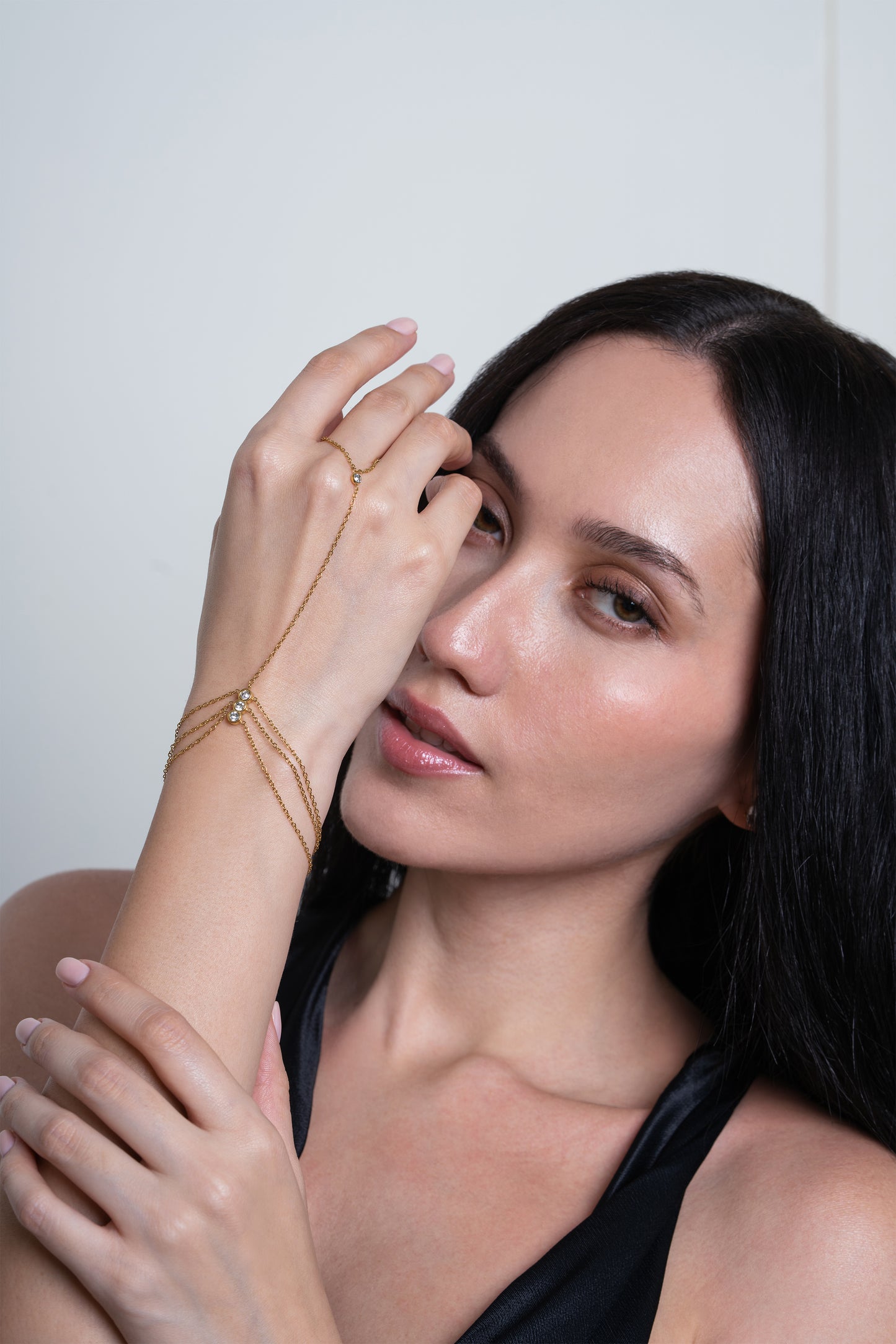 Eloise Handchain - 18K Gold Plated