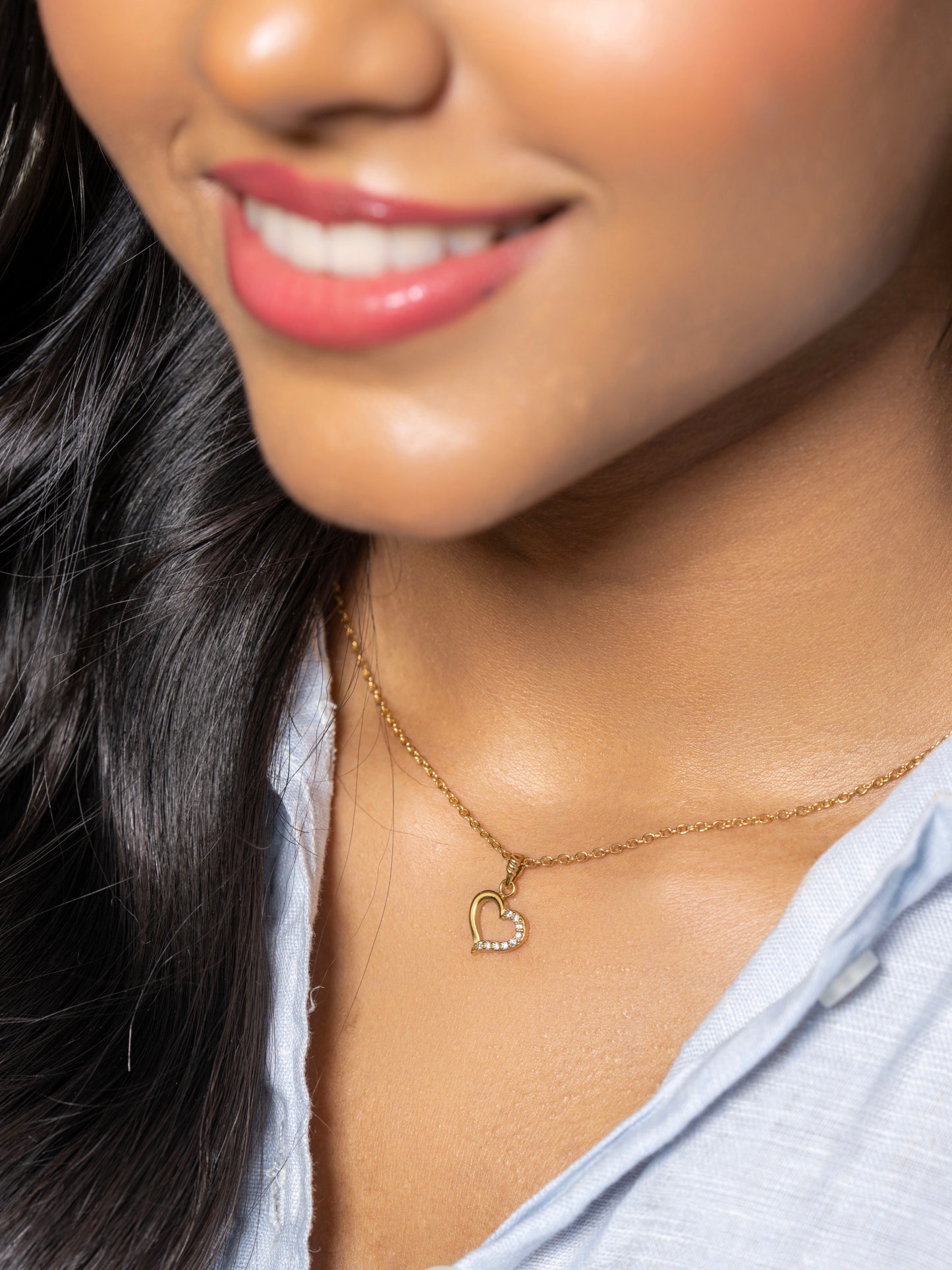 Aldora Necklace- 18K Gold Plated