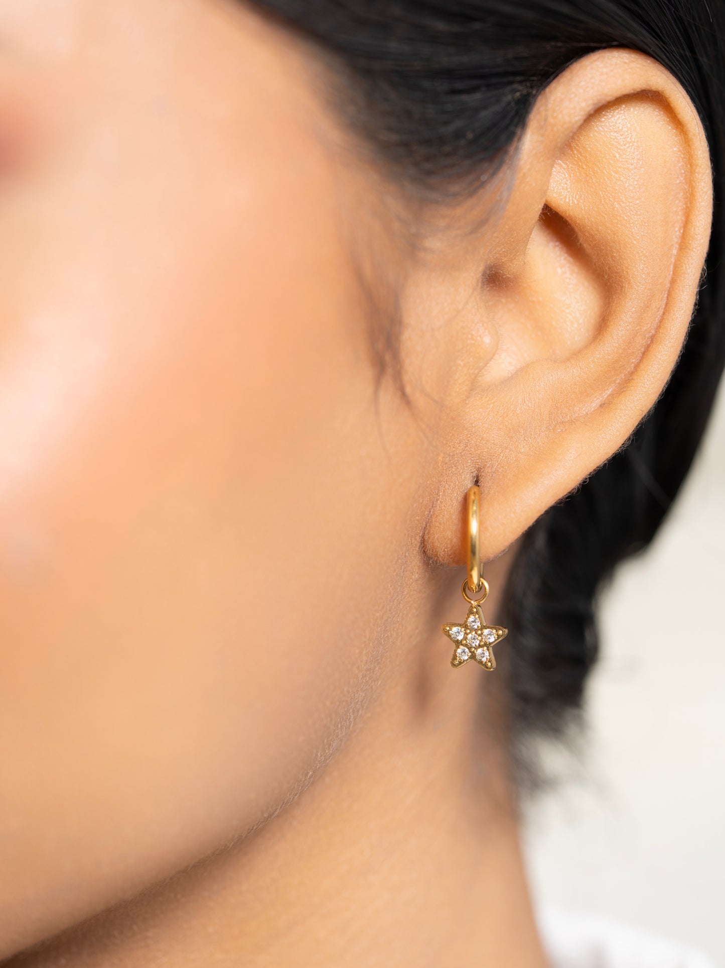 Star Huggies - 18K Gold Plated