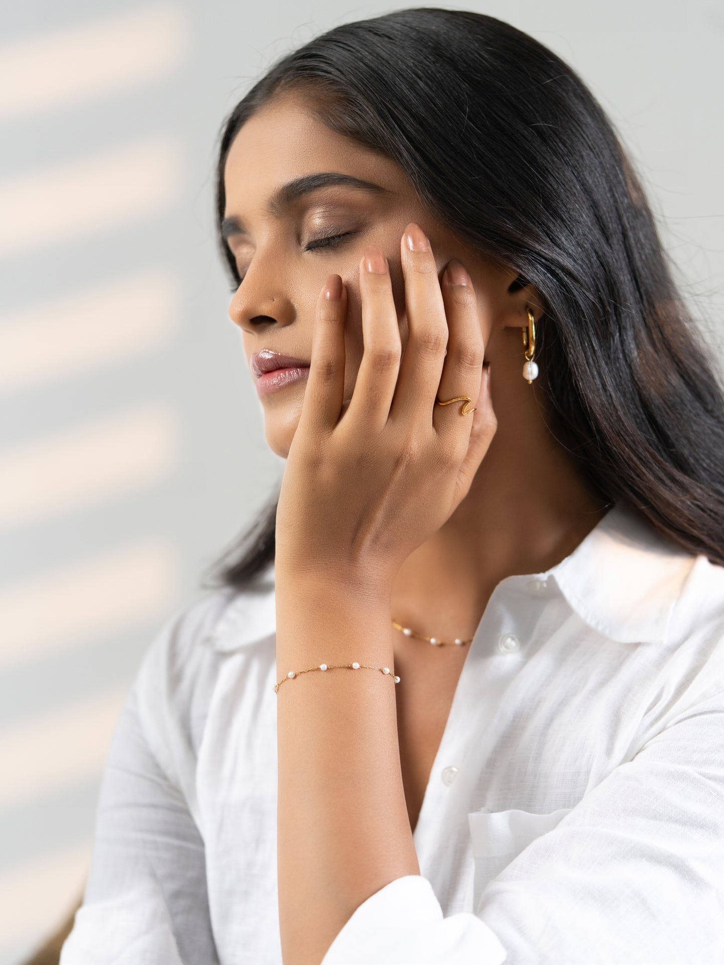 Arya Bracelet - 18K Gold Plated