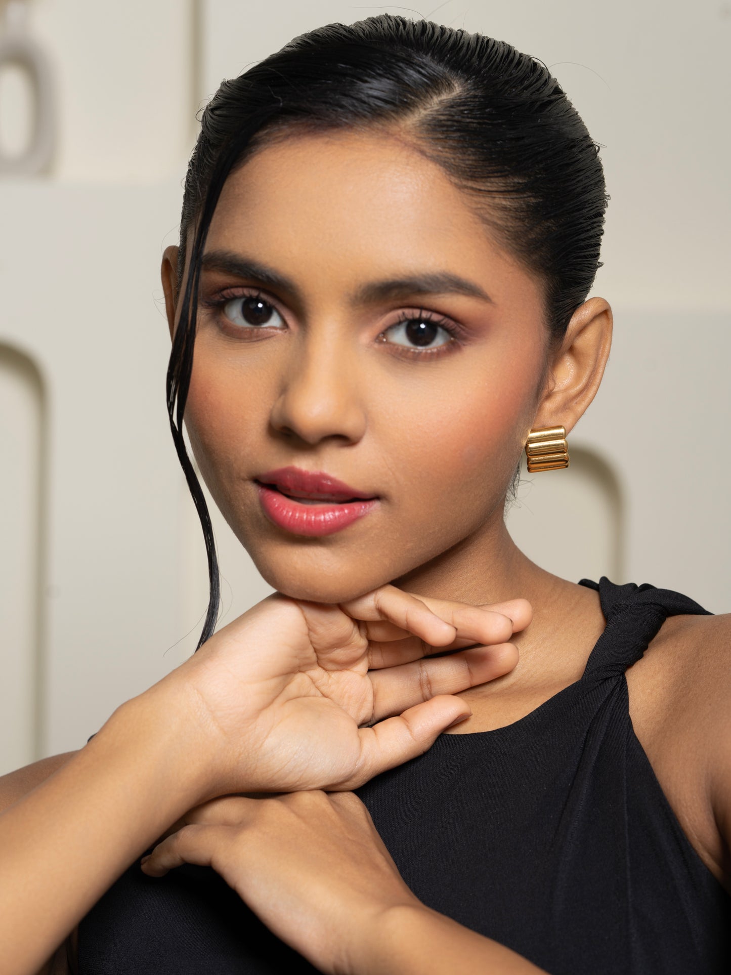 Santorini Earrings - 18K Gold Plated