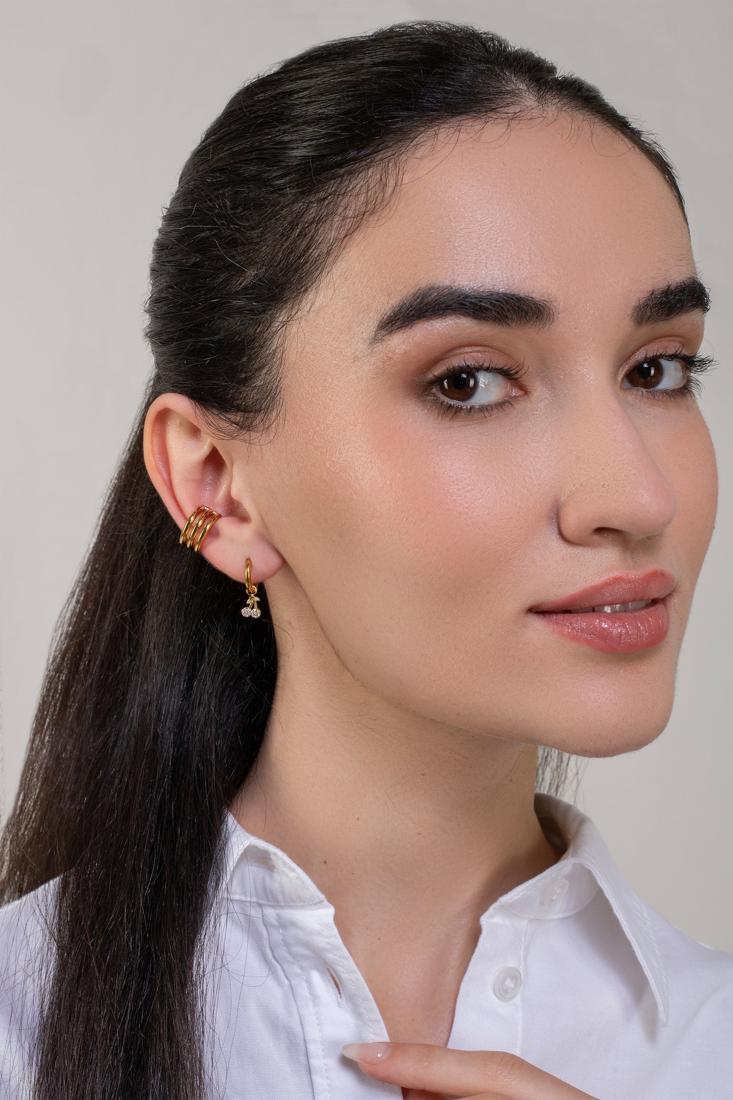 Zoey Ear Cuff - 18K Gold Plated