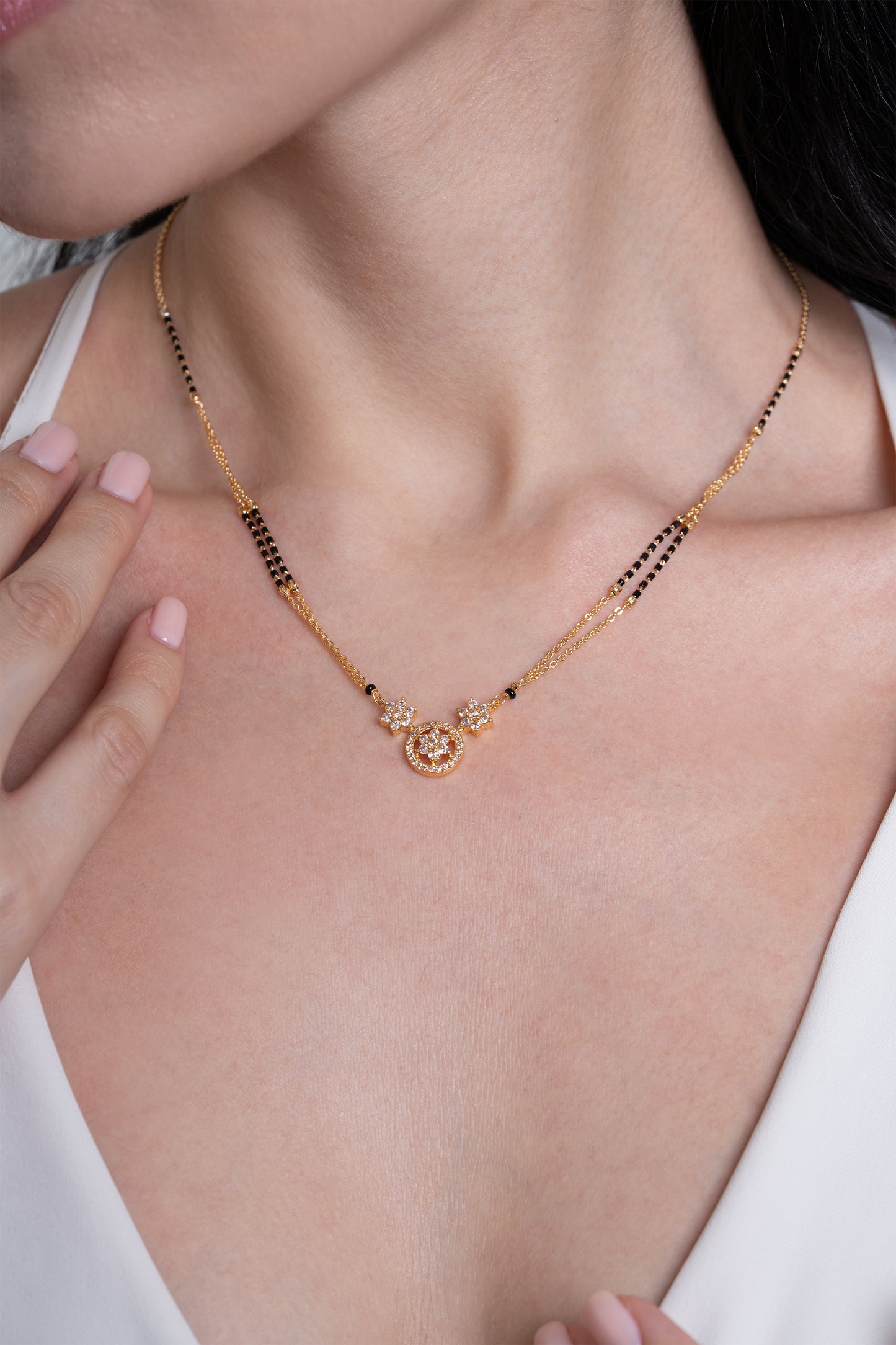 Ahana Mangalsutra - 18K Gold Plated