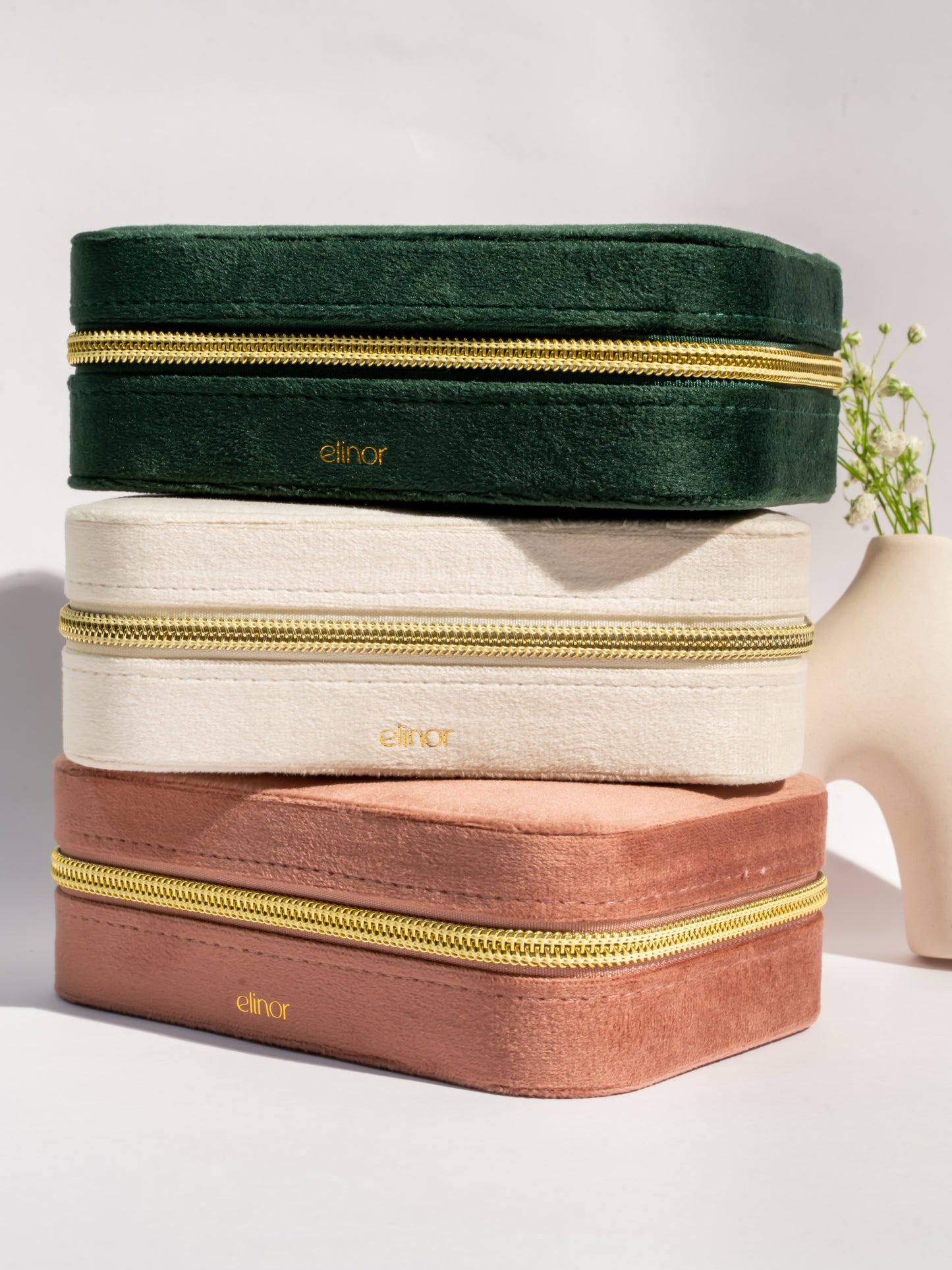 Noa Jewellery Organiser Box - Green