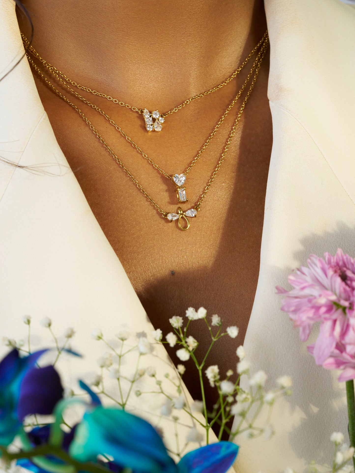 Bee Necklace - 18K Gold Plated