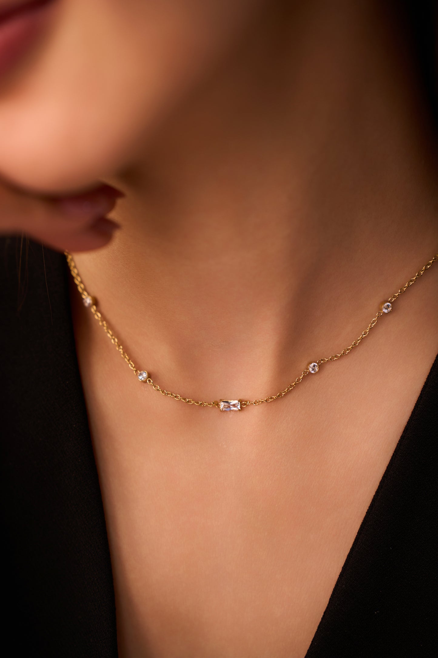 Celestial Necklace  - 18K Gold Plated