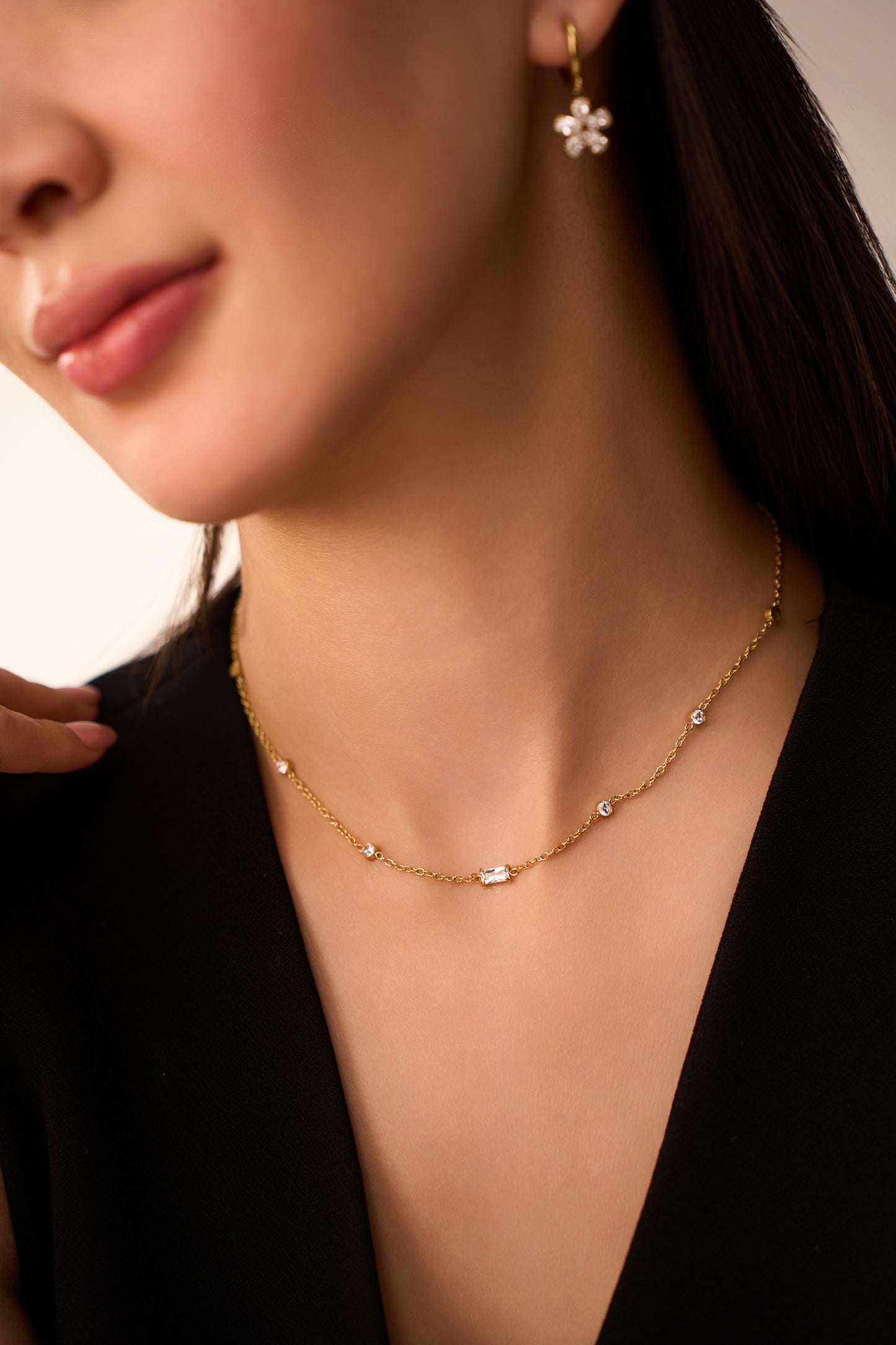 Celestial Necklace  - 18K Gold Plated