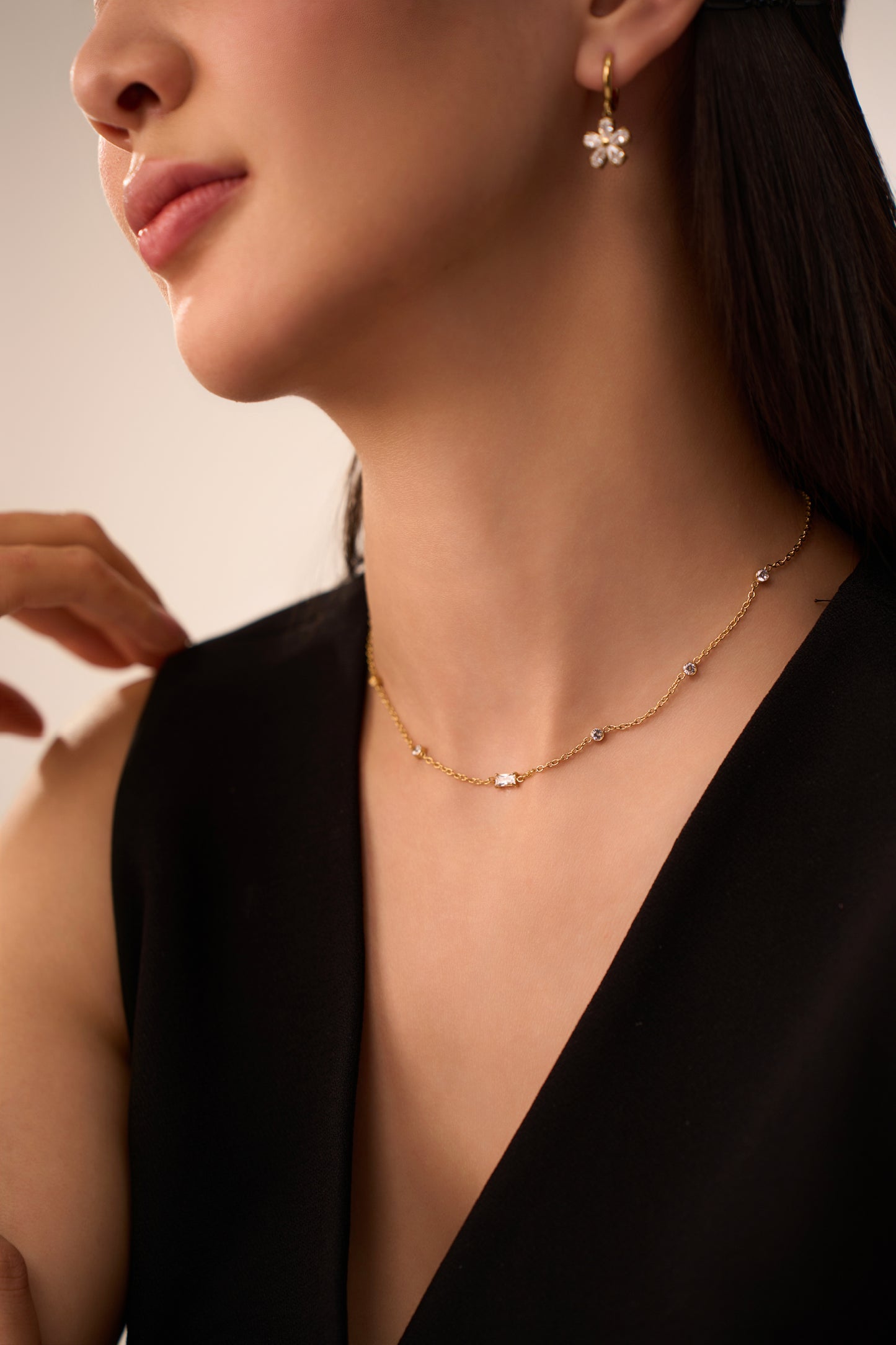 Celestial Necklace  - 18K Gold Plated