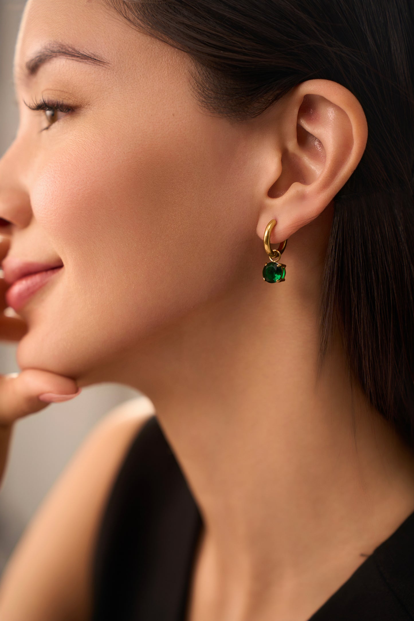 Bianca Earrings - 18K Gold Plated