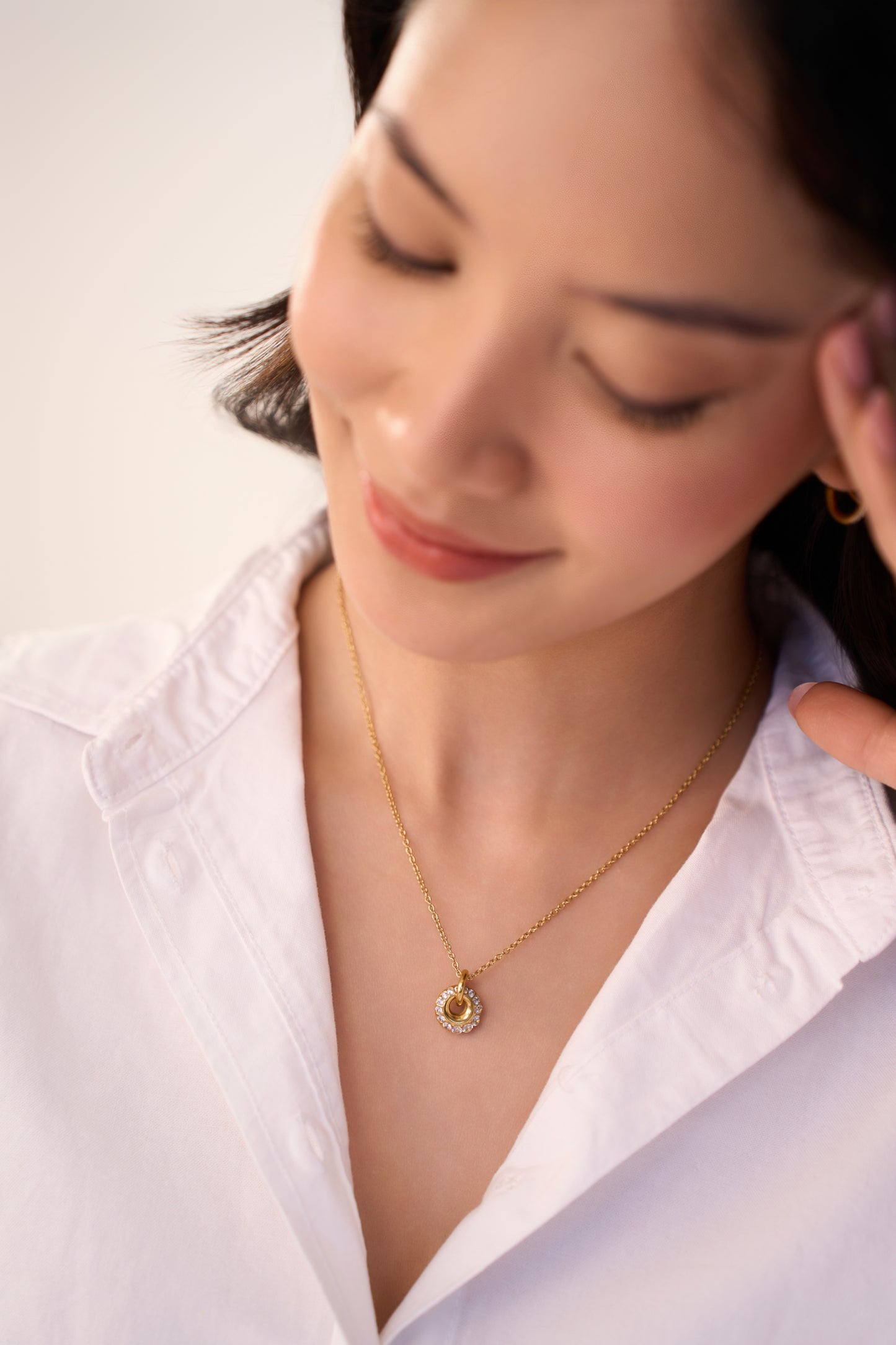 Lenora Necklace  - 18K Gold Plated