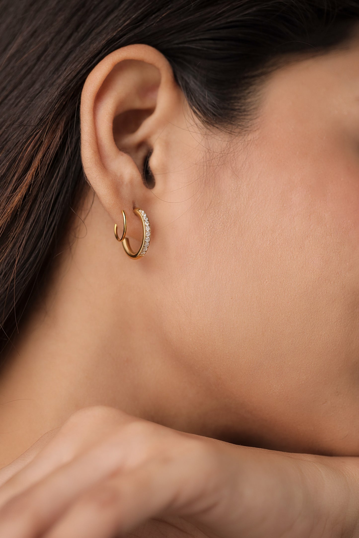 Olivia earrings - 18K Gold Plated