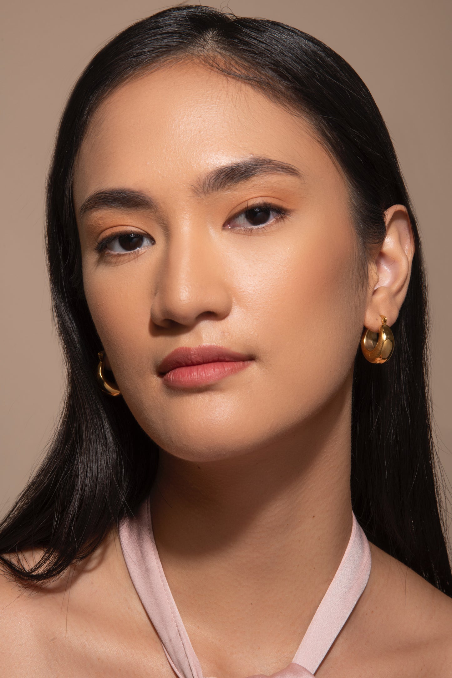 Gigi Hoops - 18K Gold Plated