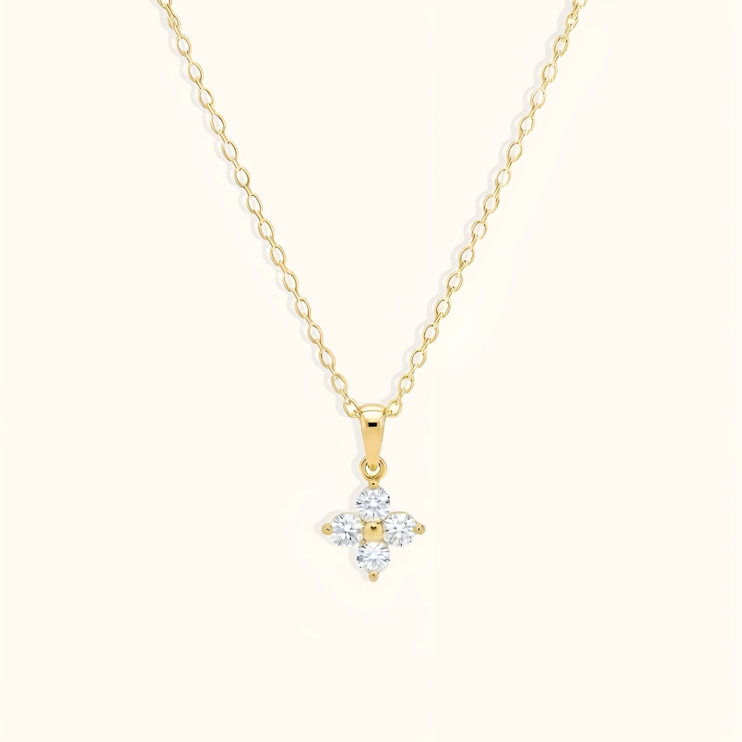 Fleur Necklace - 18K Gold Plated