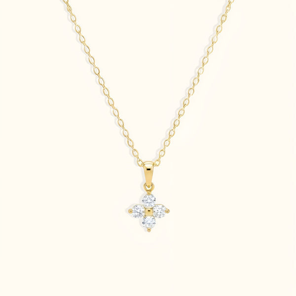 Fleur Necklace - 18K Gold Plated