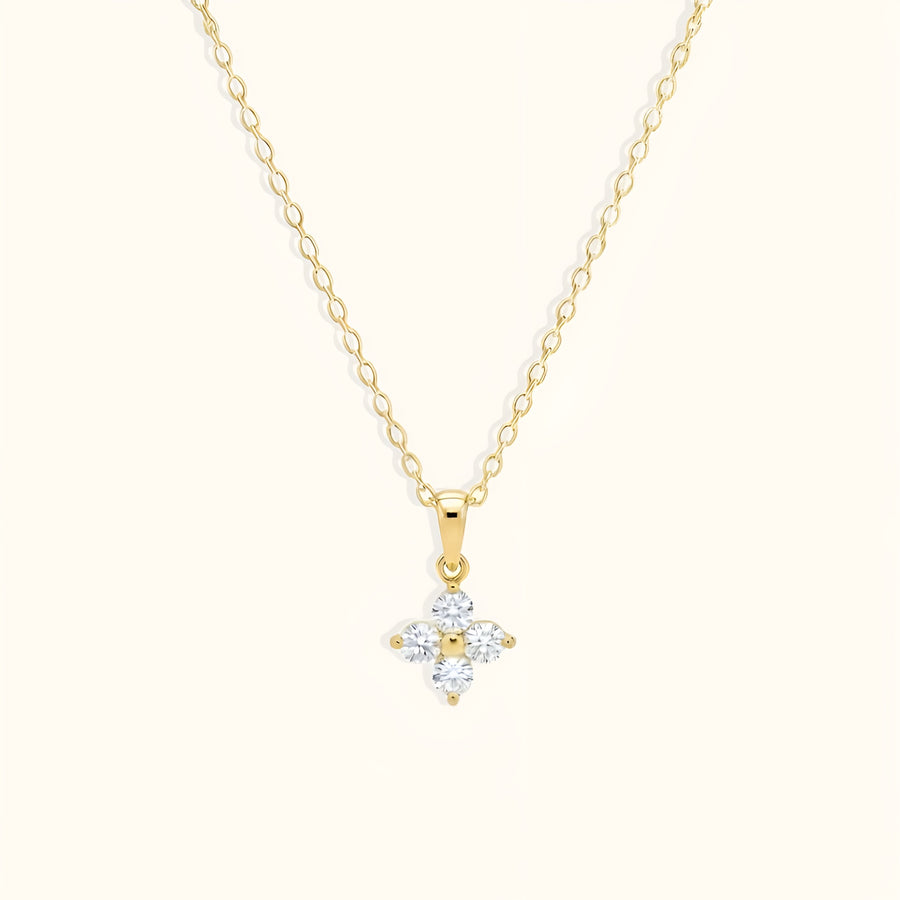 Fleur Necklace - 18K Gold Plated image 1