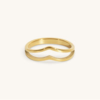Zinnia Ring - 18K Gold Plated