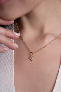 Fleur Necklace - 18K Gold Plated