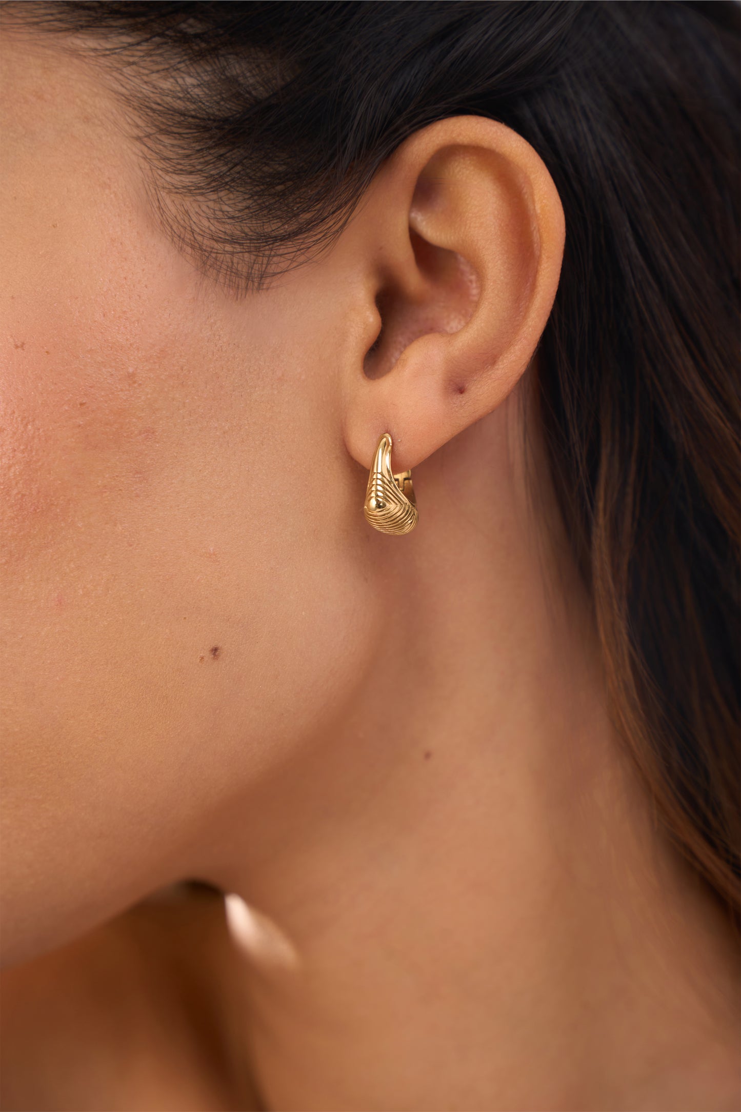 Nysa Hoops - 18k Gold Plated