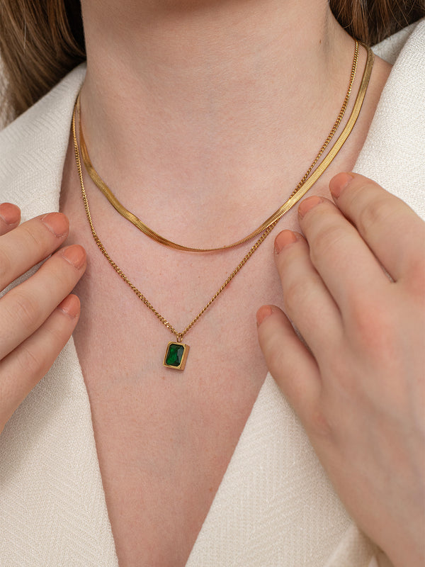 Carol Necklace – 18K Gold Plated