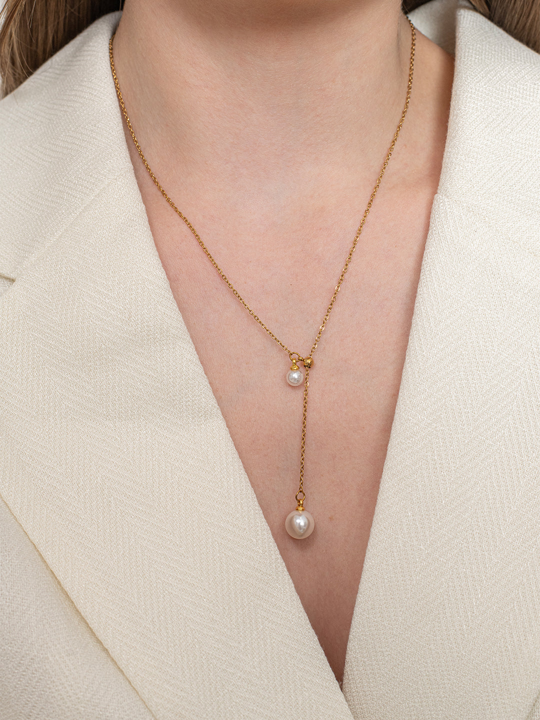 Pearlyn Necklace – 18K Gold Plated