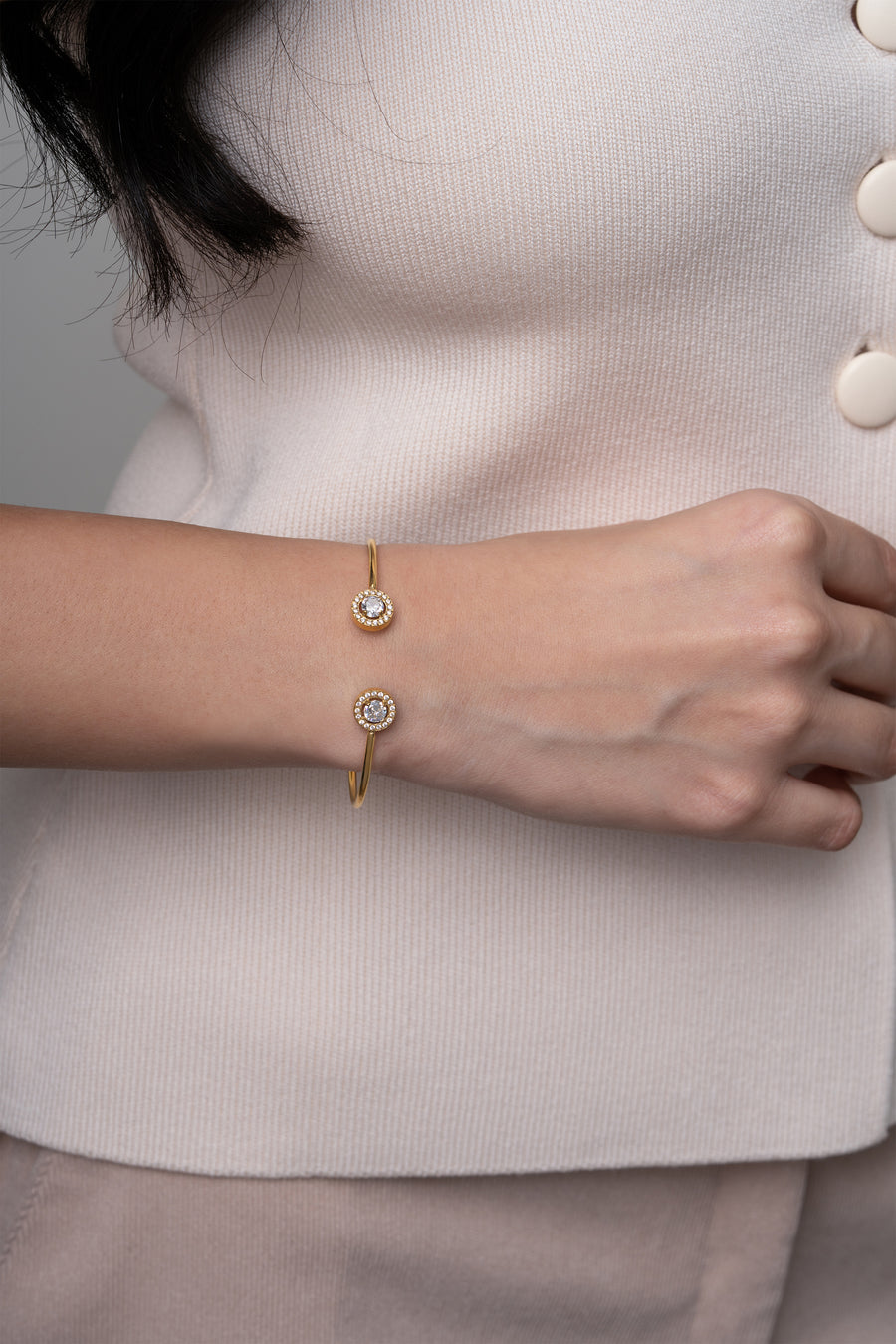 Monica Cuff - 18K Gold Plated image 1
