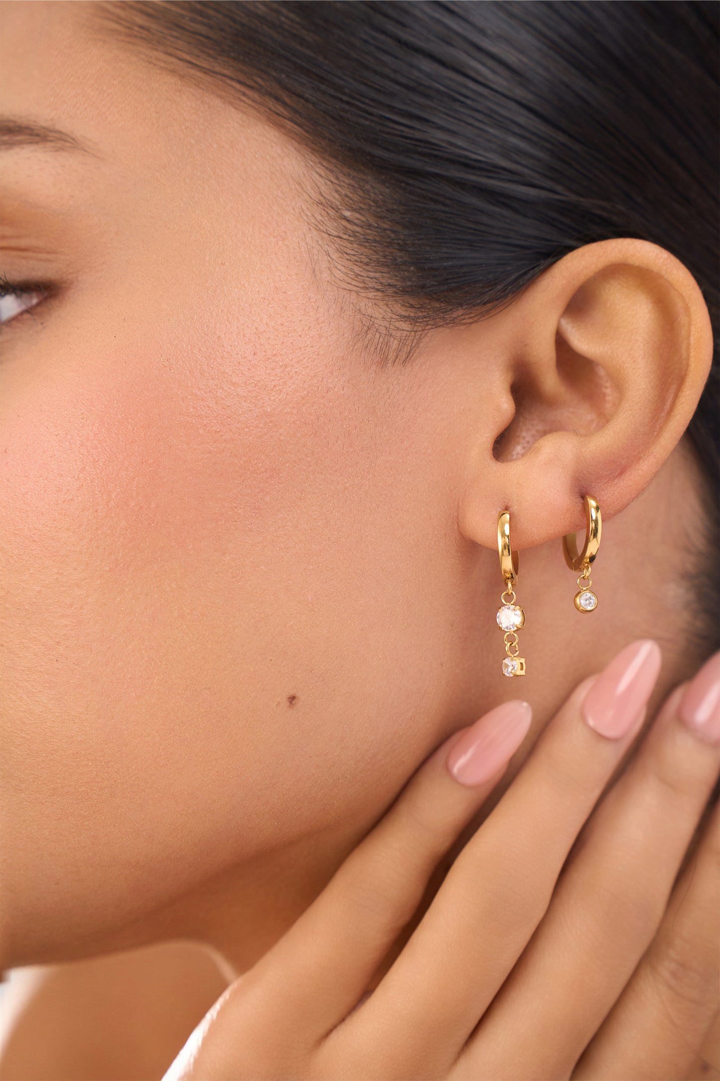 Amelia Huggies- 18k Gold Plated