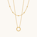 Tali Layered Necklace - 18K Gold Plated