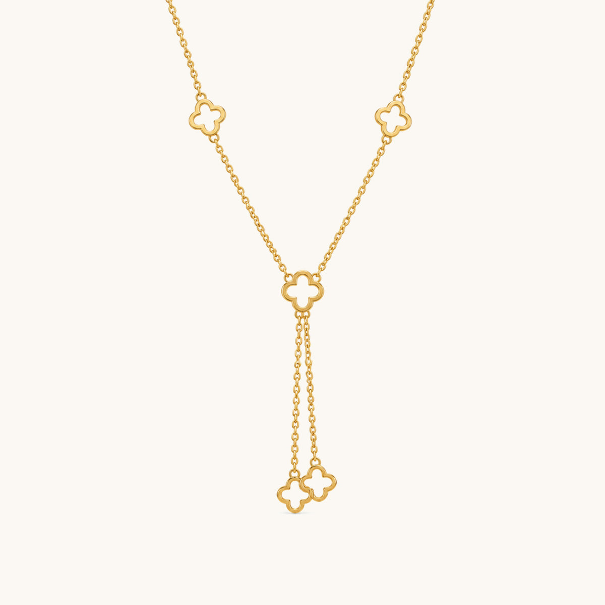 Lise Drop Necklace - 18K Gold Plated image 1