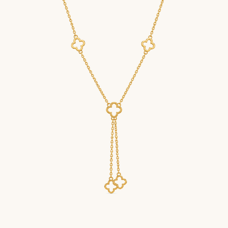 Lise Drop Necklace - 18K Gold Plated image 1