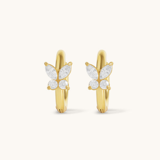 Evelyn Earrings - 18K Gold Plated