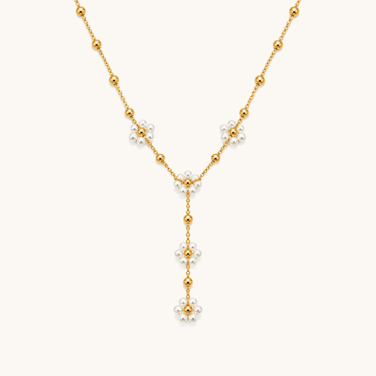 April Necklace - 18K Gold Plated