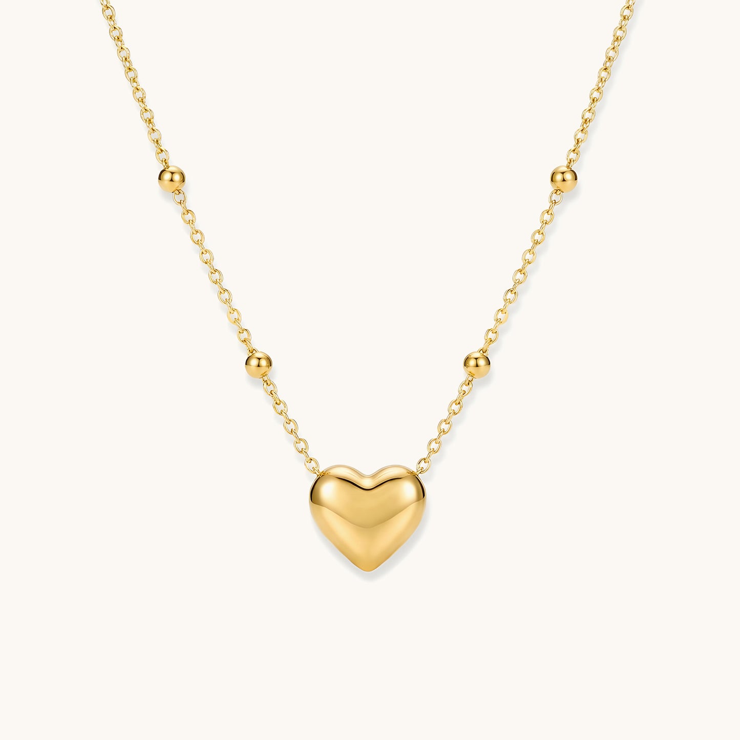 Sweet Love Necklace - 18k Gold Plated