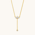 Maple Drop Necklace - 18K Gold Plated