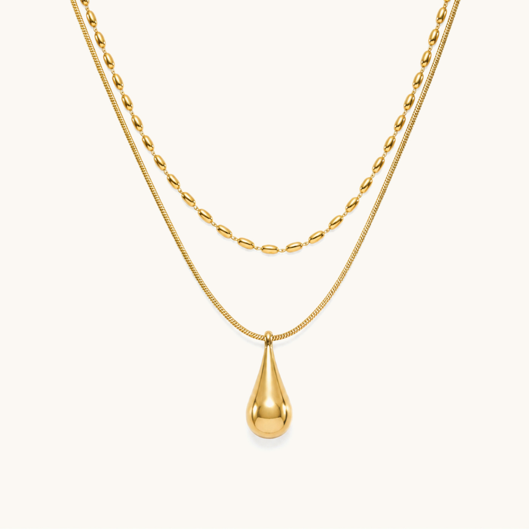 Lyra Layered Necklace - 18K Gold Plated