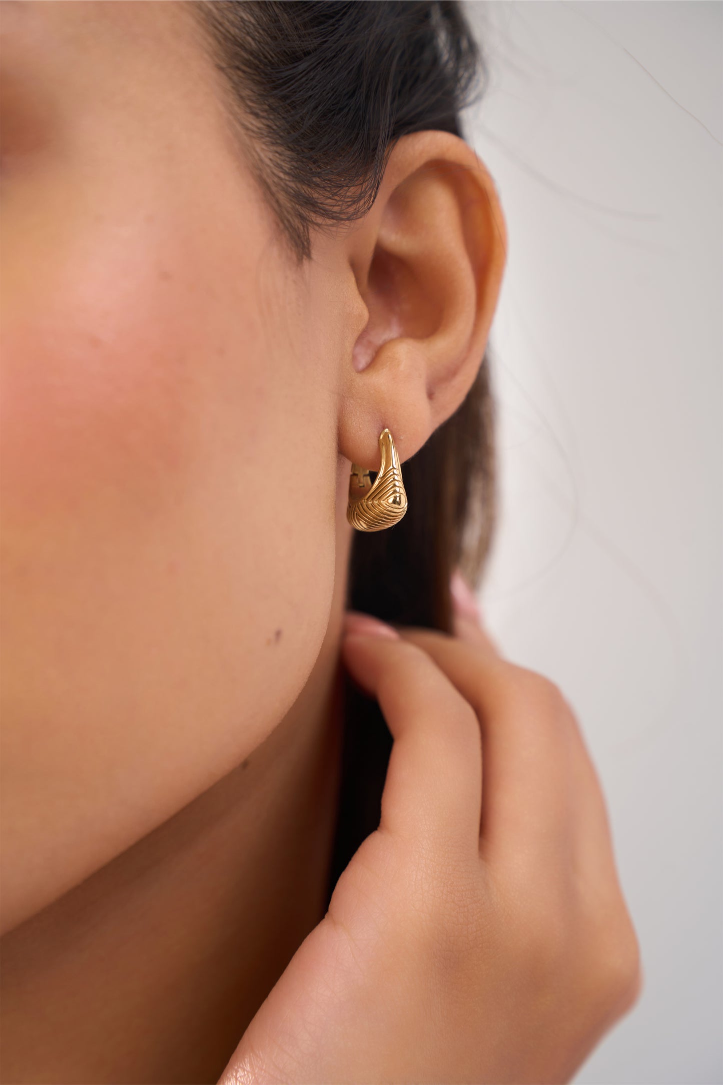Nysa Hoops - 18k Gold Plated