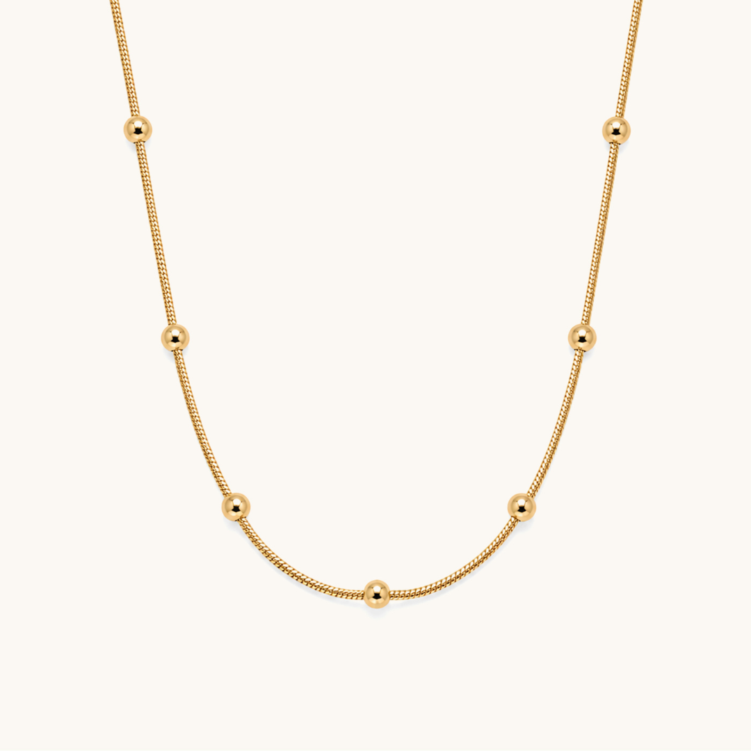 Stacy Dot Necklace - 18K Gold Plated image 1