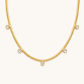 Spark Dot Necklace - 18K Gold Plated