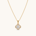 Lucky Clover Necklace - 18K Gold Plated
